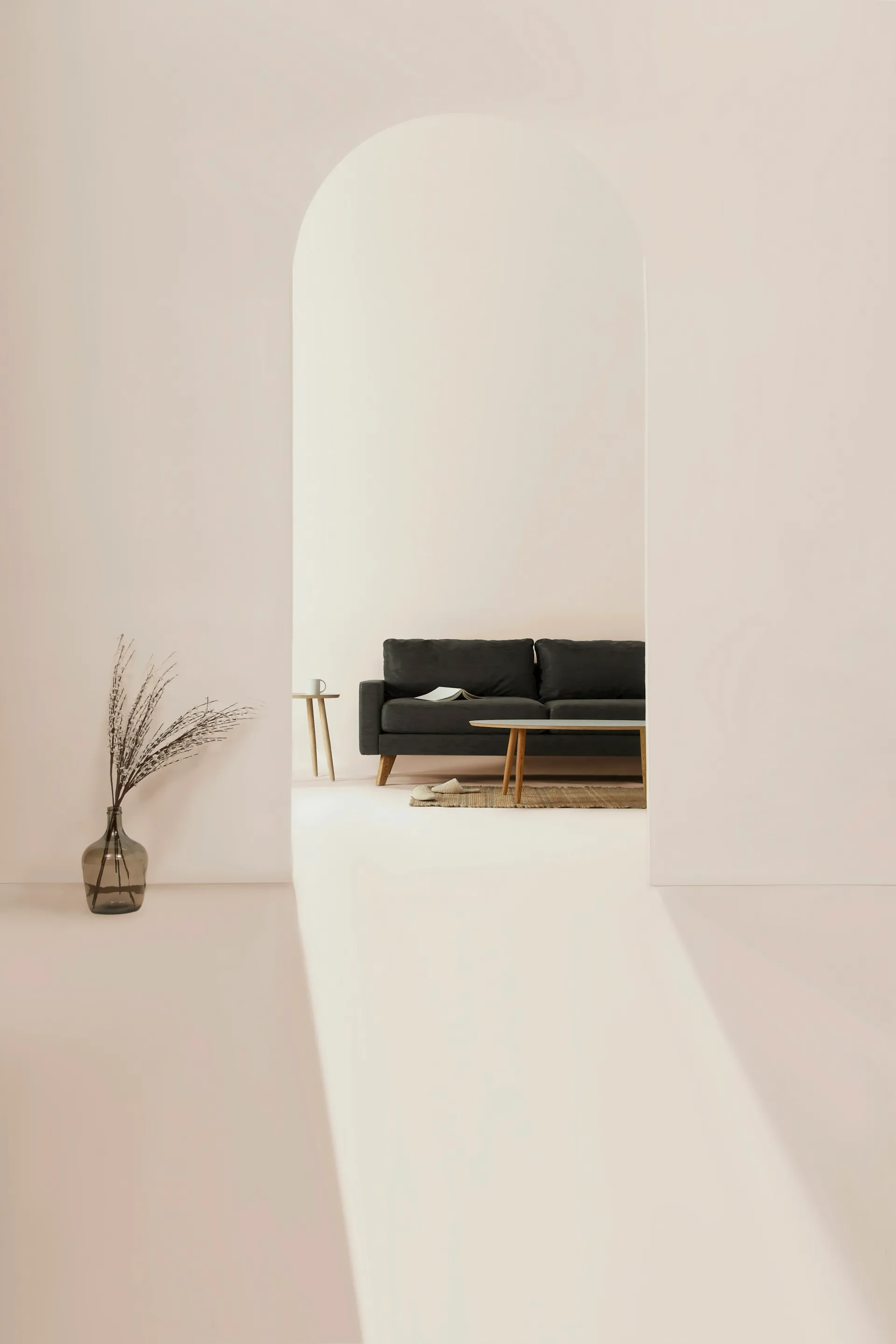 Modern interior workspace